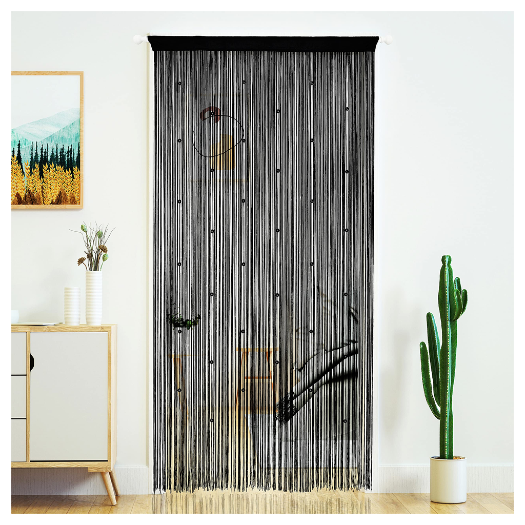 Beaded Doorway Curtain 108 in product photo