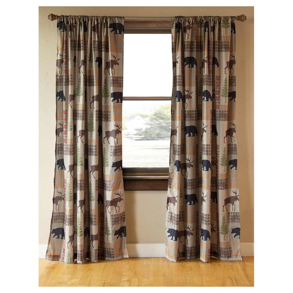 Kids Printed Curtain Panel 108 in product photo