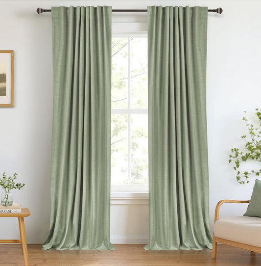 Frazier SBNovaGrid Room Darkening Curtain Panel Pair studio product photo