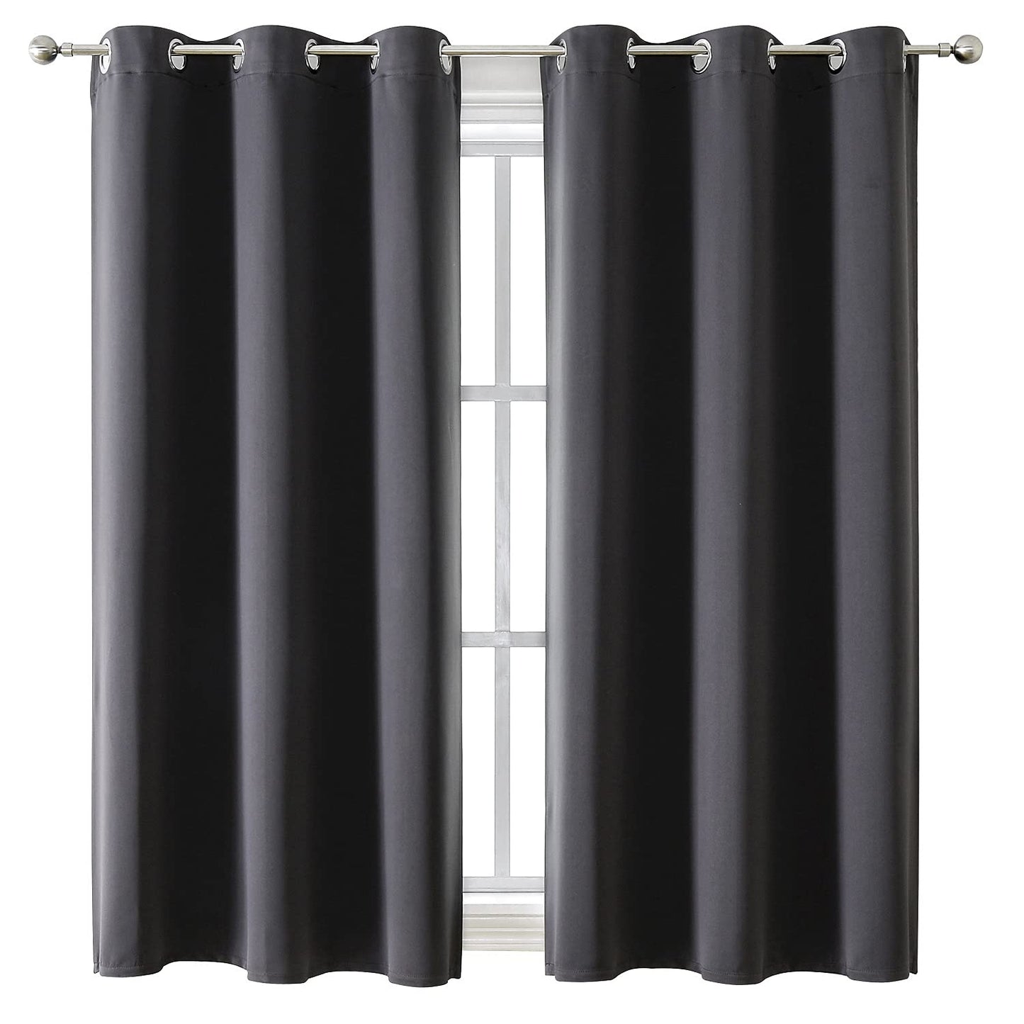 Frazier SBNovaGrid Grommet Curtain Panels studio product photo