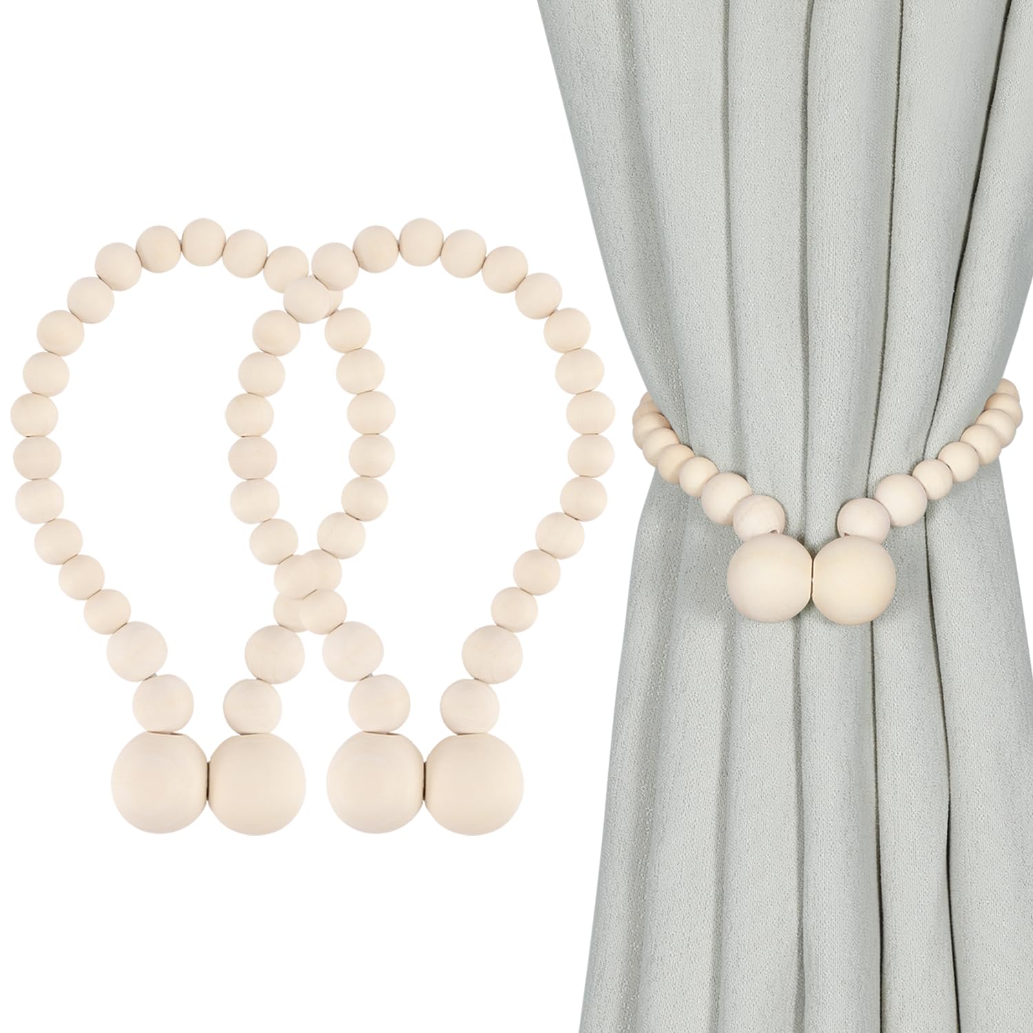 Frazier SBNovaGrid Curtain Tieback Set styled product scene