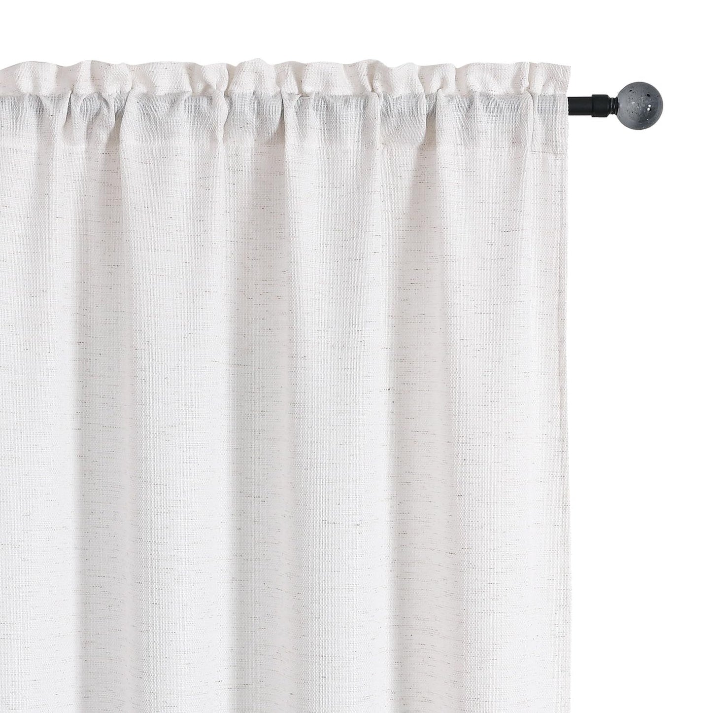 Frazier SBNovaGrid Sheer Window Curtain Pair styled product scene