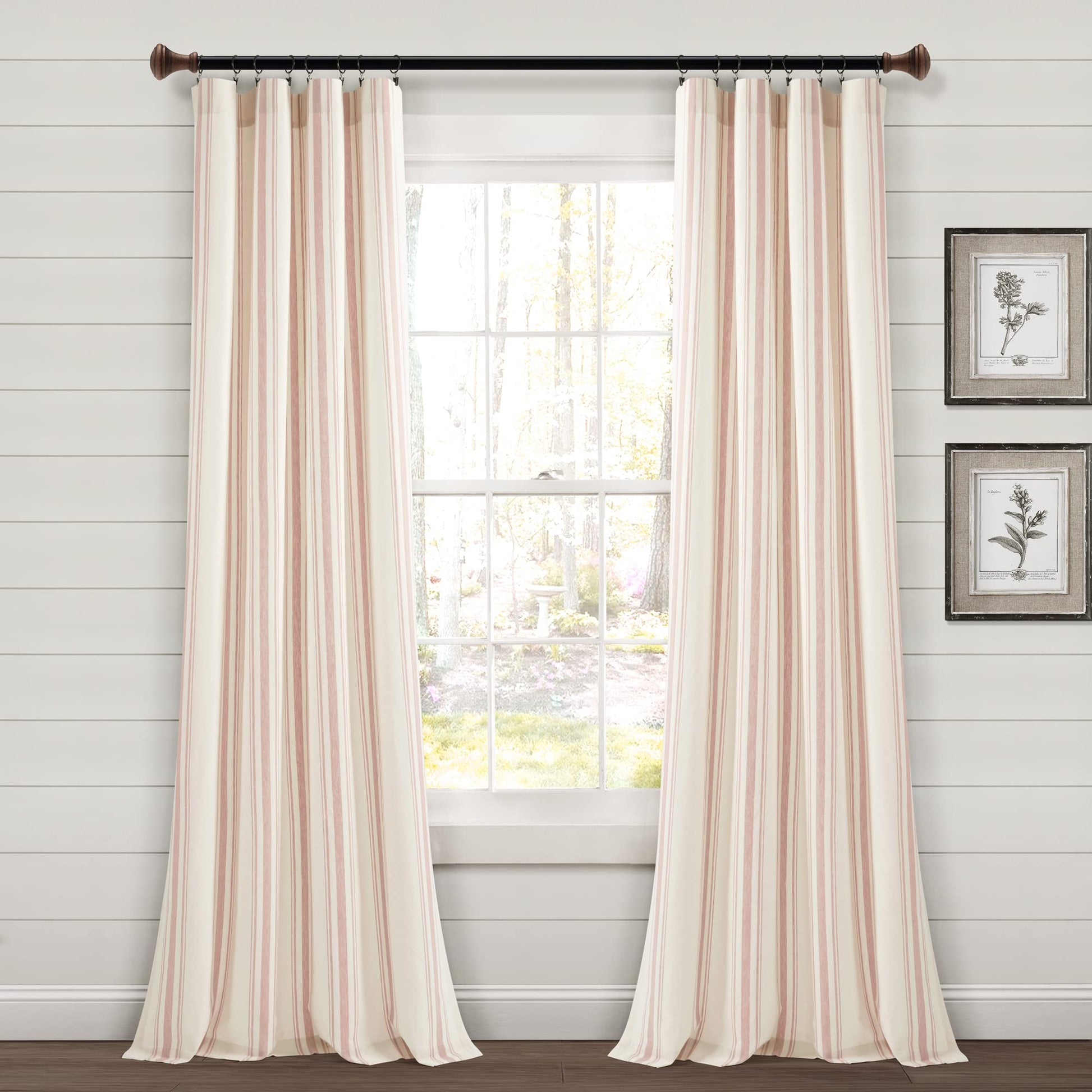 Frazier Window Goods Cotton Blend Curtain Panel Pair studio product photo