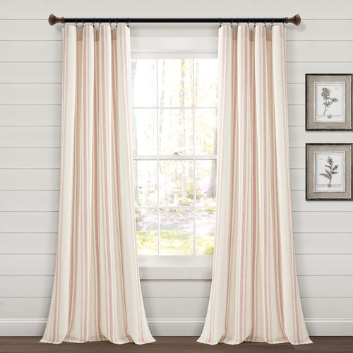 Frazier Window Goods Cotton Blend Curtain Panel Pair studio product photo