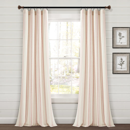Frazier Window Goods Cotton Blend Curtain Panel Pair studio product photo