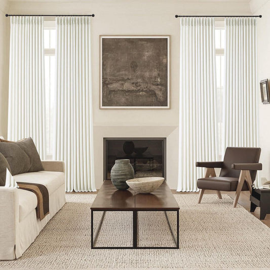 Frazier SBNovaGrid Light Filtering Curtain Pair studio product photo