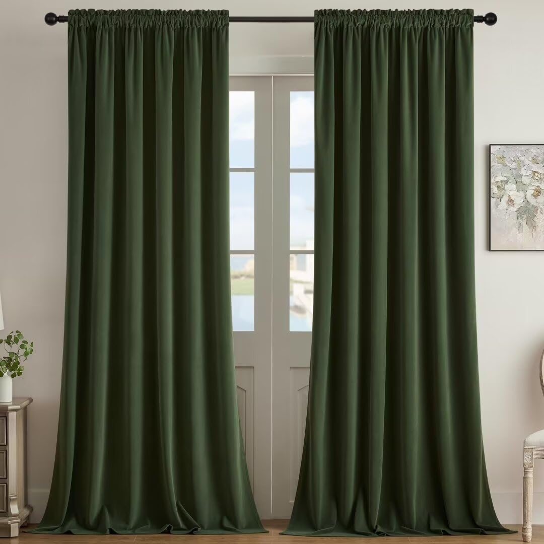 Frazier SBNovaGrid Rod Pocket Curtain Panels studio product photo