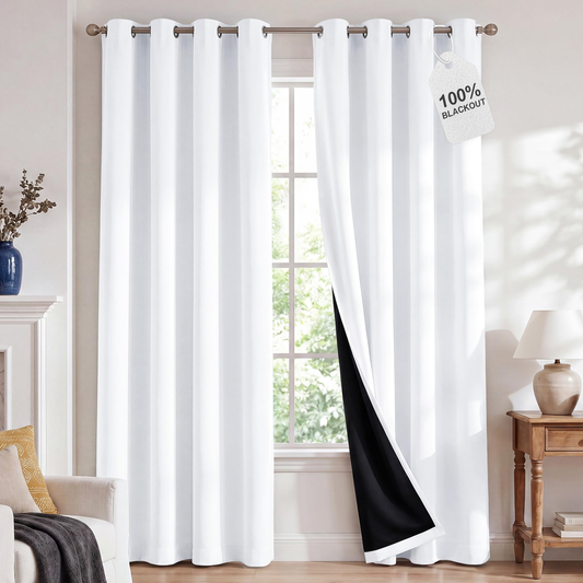 Lightweight Blackout Curtain - Beige