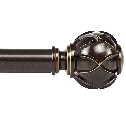 Reusable Curtain Rod - Black