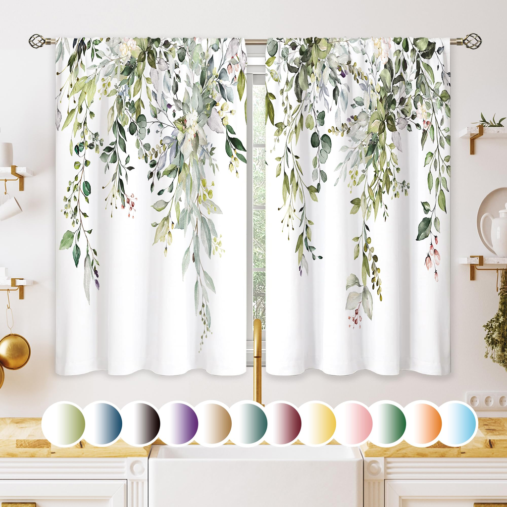 Indoor Kitchen Curtain - Terracotta