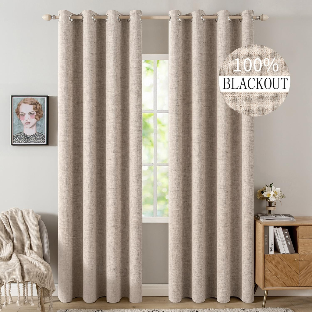 Simple Thermal Curtain Panel - Gray