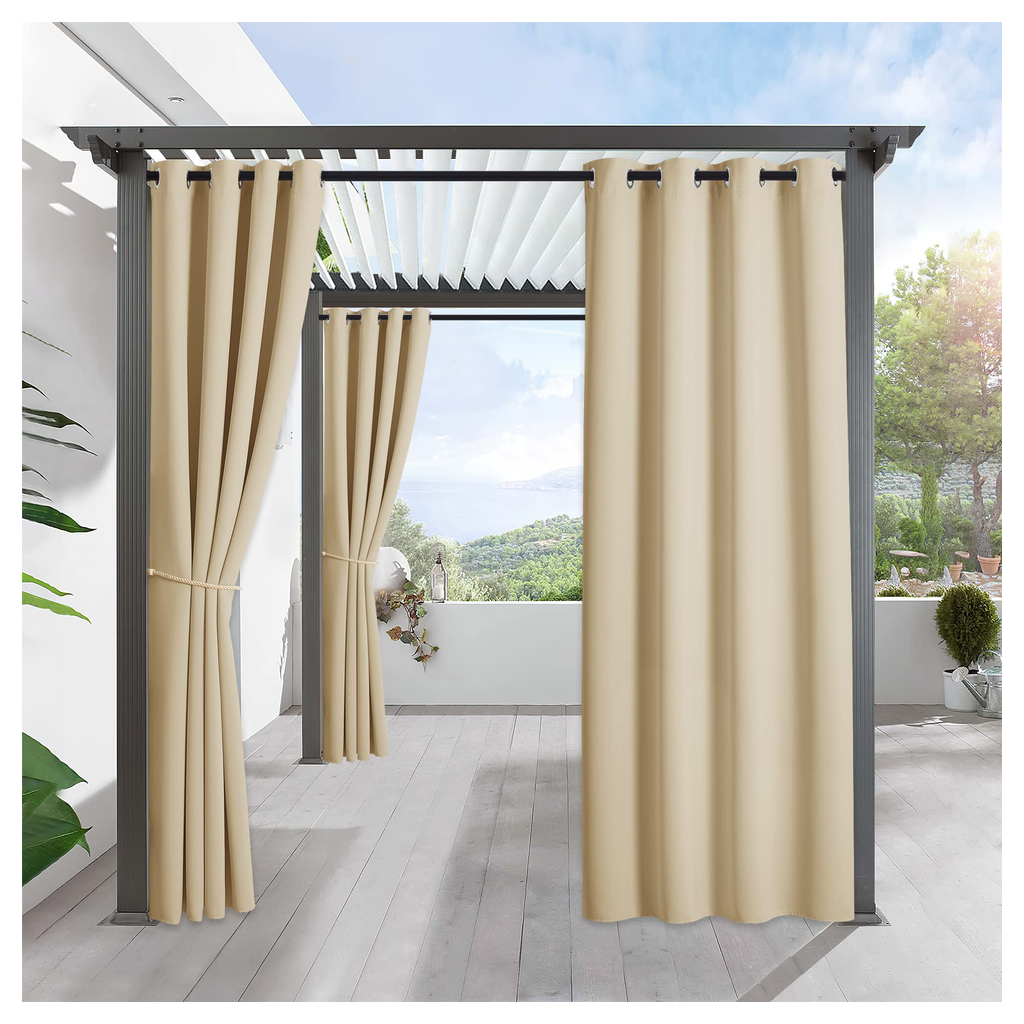 Outdoor Patio Curtain Panel 96 in product photo