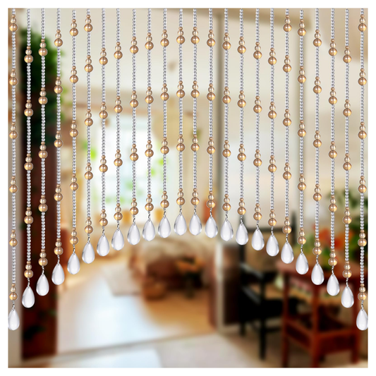 Beaded Doorway Curtain 84 in product photo