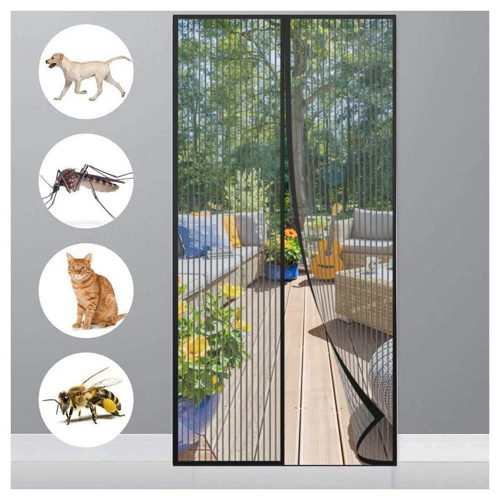 Magnetic Screen Curtain 108 in product photo