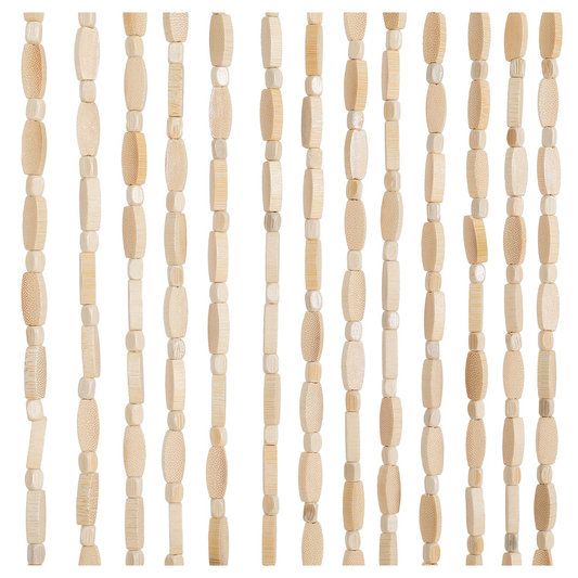Bamboo Bead Curtain 63 in product photo