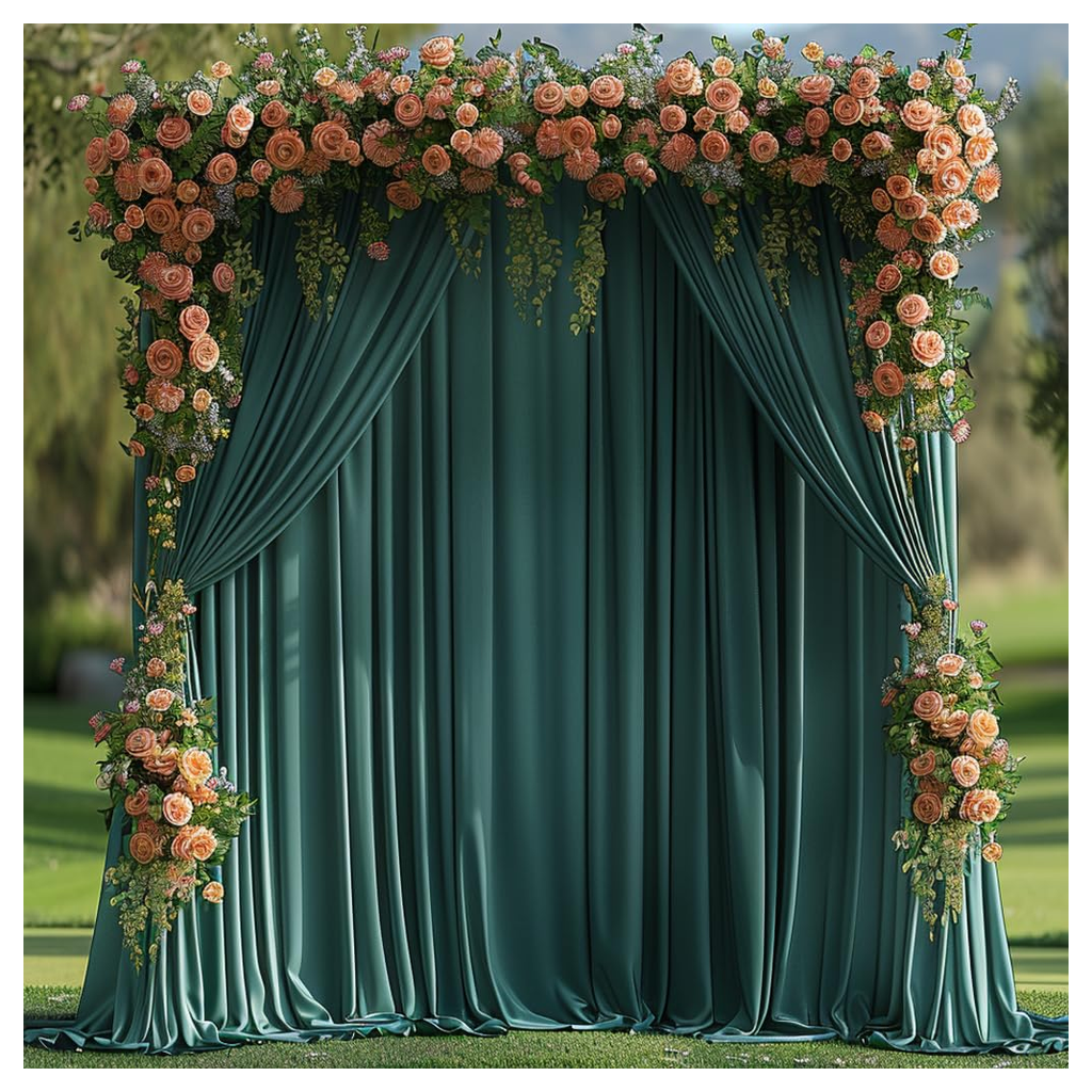 Stage Backdrop Curtain 108 in product photo