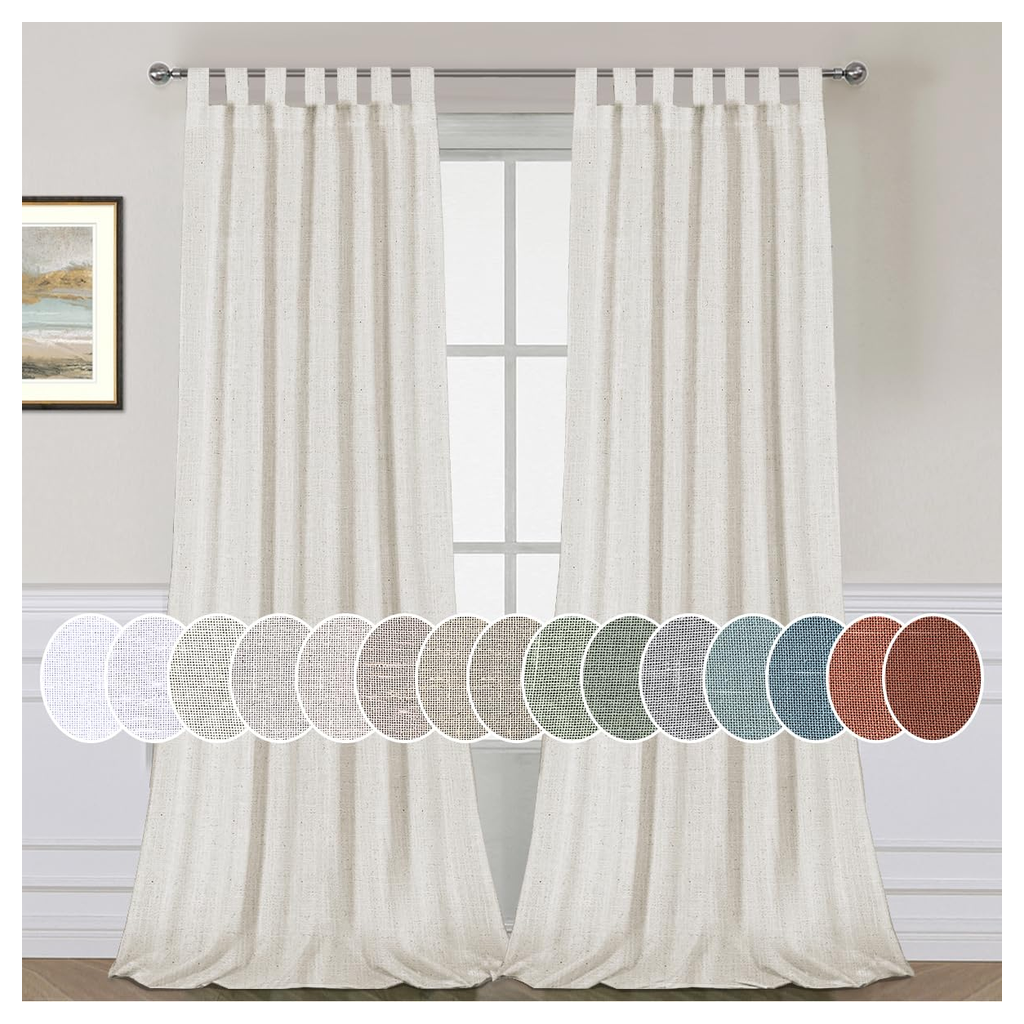 Tab Top Curtain Panel 96 in product photo