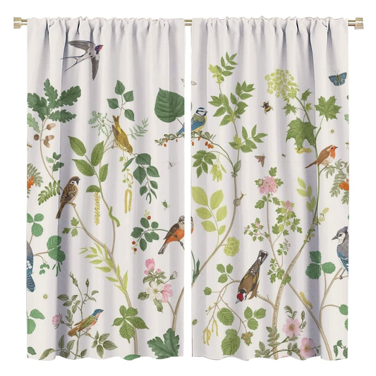 Printed Pattern Curtain 63 in product photo
